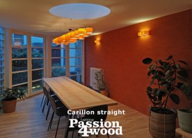 Carillon straight evening - maple wood lighting - Passion4Wood 1